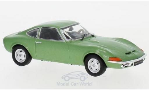 Opel GT 1/43 IXO mettalic grün 1969 modellautos