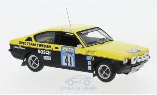 Modellautos Opel Kadett GT 1/43 IXO C GT/E No.41 Team Sweden Rallye WM RAC Rallye 1976 B.Danielsson/U.Sundberg Opel Kadett GT 1/43 IXO C GT/E No.41 Team Sweden Rallye WM RAC Rallye 1976 B.Danielsson/U.Sundberg modellautos