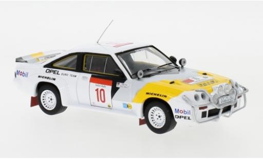 Modellautos Opel Manta 1/43 IXO 400 No.10 Euro Team Rallye WM Safari Rallye 1984 R.Aaltonen/L.Drews Opel Manta 1/43 IXO 400 No.10 Euro Team Rallye WM Safari Rallye 1984 R.Aaltonen/L.Drews modellautos