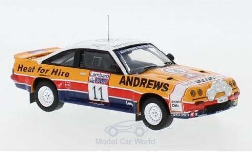 Modellautos Opel Manta 1/43 IXO 400 RHD No.11 Rallye WM RAC Rallye 1985 R.Brookes/M.Broad Opel Manta 1/43 IXO 400 RHD No.11 Rallye WM RAC Rallye 1985 R.Brookes/M.Broad modellautos