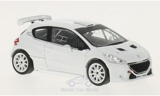 Modellautos Peugeot 208 T16 1/43 IXO T16 R5 weiss 2014 Plain Body Version inklusive 4 Ersatzräder Peugeot 208 T16 1/43 IXO T16 R5 weiss 2014 Plain Body Version inklusive 4 Ersatzräder modellautos