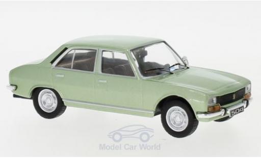 Modellautos Peugeot 504 1/43 IXO mettalic grün 1969 Peugeot 504 1/43 IXO mettalic grün 1969 modellautos