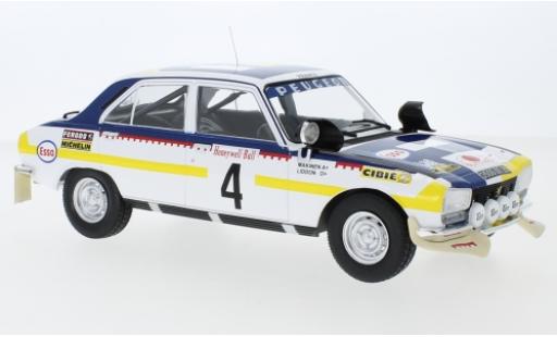 Modellautos Peugeot 504 1/18 IXO Ti No.4 Rallye Marokko 1975 T.Mäkinen/H.Liddon Peugeot 504 1/18 IXO Ti No.4 Rallye Marokko 1975 T.Mäkinen/H.Liddon modellautos