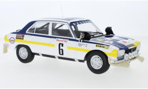 Modellautos Peugeot 504 1/18 IXO Ti No.6 Rallye Marokko 1975 H.Mikkola/J.Todt Peugeot 504 1/18 IXO Ti No.6 Rallye Marokko 1975 H.Mikkola/J.Todt modellautos