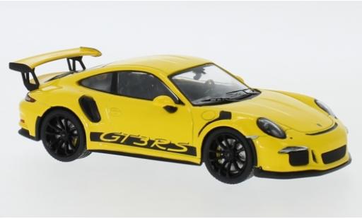 Modellautos Porsche 991 GT3 RS 1/43 IXO 911 () GT3 RS gelb 2017 Porsche 991 GT3 RS 1/43 IXO 911 () GT3 RS gelb 2017 modellautos
