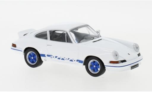 Modellautos Porsche 911 RS 1/43 IXO Carrera RS 2.7 weiss/blau 1973 Porsche 911 RS 1/43 IXO Carrera RS 2.7 weiss/blau 1973 modellautos