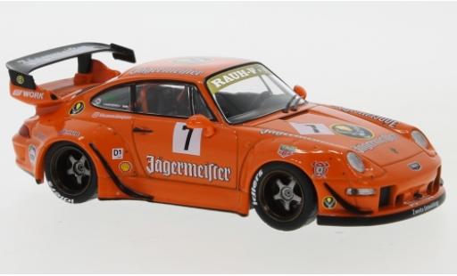 Modellautos Porsche 993 RWB 1/43 IXO 911 RWB () Jägermeister No.7 RAUH-Welt Porsche 993 RWB 1/43 IXO 911 RWB () Jägermeister No.7 RAUH-Welt modellautos