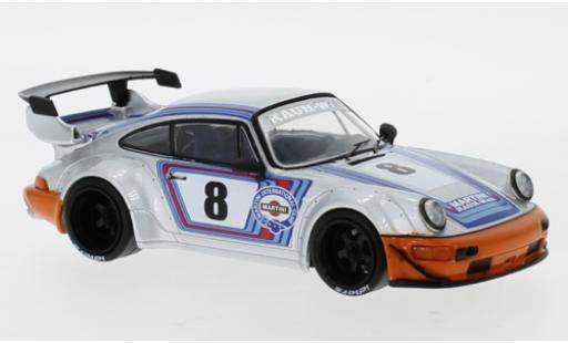 Modellautos Porsche 964 RWB 1/43 IXO RWB silber RAUH-Welt Porsche 964 RWB 1/43 IXO RWB silber RAUH-Welt modellautos