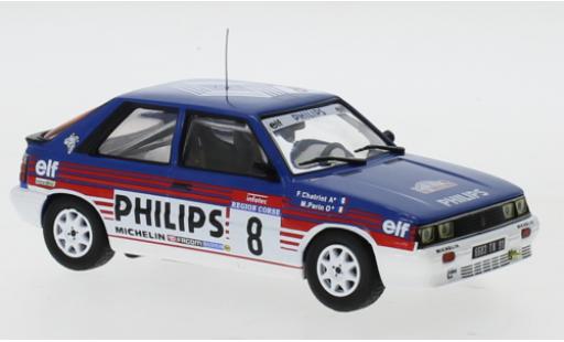 Modellautos Renault 11 1/43 IXO Turbo No.8 Philips Rallye WM Tour de Corse 1987 F.Chatriot/M.Perin Renault 11 1/43 IXO Turbo No.8 Philips Rallye WM Tour de Corse 1987 F.Chatriot/M.Perin modellautos