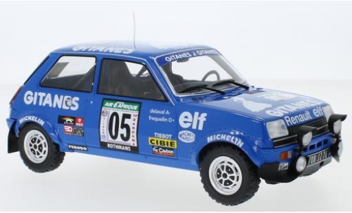 Modellautos Renault 5 1/18 IXO Alpine No. Gitanes Rallye Bandama 1978 G.Frequelin/J.Delaval Renault 5 1/18 IXO Alpine No. Gitanes Rallye Bandama 1978 G.Frequelin/J.Delaval modellautos