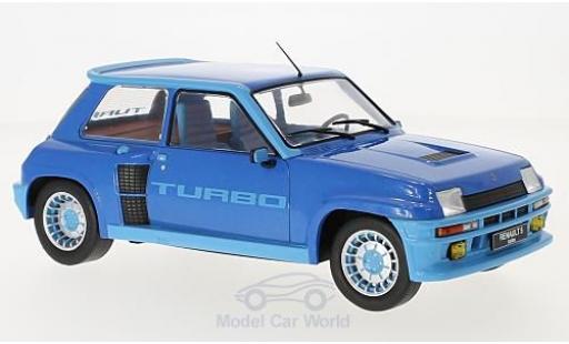Modellautos Renault 5 Turbo 1/18 IXO Turbo 1 mettalic blau 1981 Renault 5 Turbo 1/18 IXO Turbo 1 mettalic blau 1981 modellautos