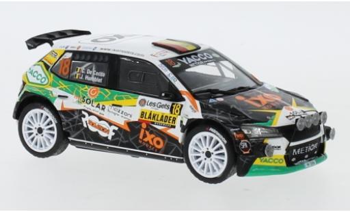 Modellautos Skoda Fabia 1/43 IXO R5 EVO No.18 Metior Sports Rallye Condroz 2019 C. De Cecco/J.Humblet Skoda Fabia 1/43 IXO R5 EVO No.18 Metior Sports Rallye Condroz 2019 C. De Cecco/J.Humblet modellautos