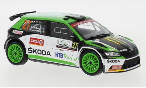 Modellautos Skoda Fabia 1/43 IXO R5 Evo No.27 WRC Rallye Monza 2020 O.Solberg/A.Johnston Skoda Fabia 1/43 IXO R5 Evo No.27 WRC Rallye Monza 2020 O.Solberg/A.Johnston modellautos
