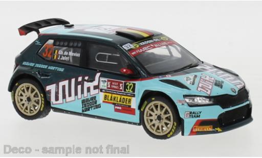 Modellautos Skoda Fabia 1/43 IXO Rally 2 EVO No.32 Rally Ypres 2021 G.de Mevius/J.Jalet Skoda Fabia 1/43 IXO Rally 2 EVO No.32 Rally Ypres 2021 G.de Mevius/J.Jalet modellautos
