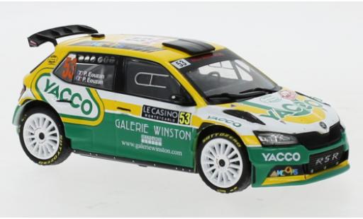 Modellautos Skoda Fabia 1/43 IXO Rally 2 EVO No.53 Rally Monte Carlo 2021 P.Eouzan/P.Eouzan Skoda Fabia 1/43 IXO Rally 2 EVO No.53 Rally Monte Carlo 2021 P.Eouzan/P.Eouzan modellautos