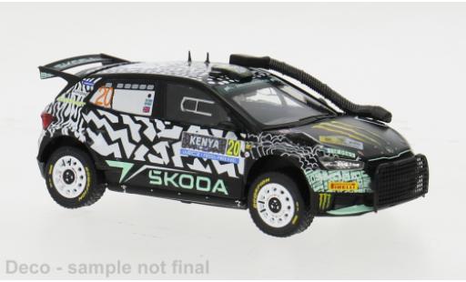 Modellautos Skoda Fabia 1/43 IXO Rally2 No.20 WRC Safari Rallye Kenia 2024 1:43 Skoda Fabia 1/43 IXO Rally2 No.20 WRC Safari Rallye Kenia 2024 1:43 modellautos