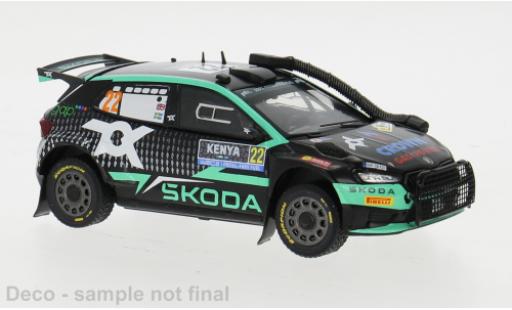 Modellautos Skoda Fabia 1/43 IXO Rally2 No.22 WRC Safari Rallye Kenia 2024 1:43 Skoda Fabia 1/43 IXO Rally2 No.22 WRC Safari Rallye Kenia 2024 1:43 modellautos
