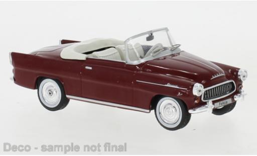 Modellautos Skoda Felicia 1/43 IXO Roadster rot 1959 Skoda Felicia 1/43 IXO Roadster rot 1959 modellautos