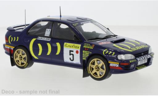 Subaru Impreza 1/24 IXO 555 No.5 Rally Team Rallye Monte-Carlo 1995 C.Sainz/L.Moya modellautos