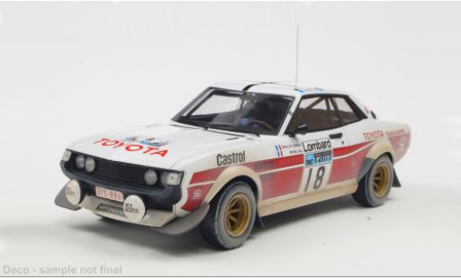 Modellautos Toyota Celica 1/18 IXO 2000 GT (RA21) No.18 RAC Rally 1977 1:18 Toyota Celica 1/18 IXO 2000 GT (RA21) No.18 RAC Rally 1977 1:18 modellautos