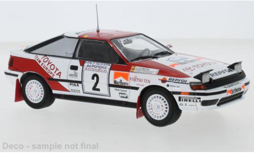 Modellautos Toyota Celica 1/24 IXO GT-Four No.2 Rallye Acropolis 1990 C.Sainz/L.Moya Toyota Celica 1/24 IXO GT-Four No.2 Rallye Acropolis 1990 C.Sainz/L.Moya modellautos