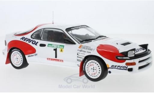 Modellautos Toyota Celica 1/18 IXO GT-Four ST185 No.1 Team Europe Rallye WM Rallye Portugal 1992 C.Sainz/L.Moya Toyota Celica 1/18 IXO GT-Four ST185 No.1 Team Europe Rallye WM Rallye Portugal 1992 C.Sainz/L.Moya modellautos