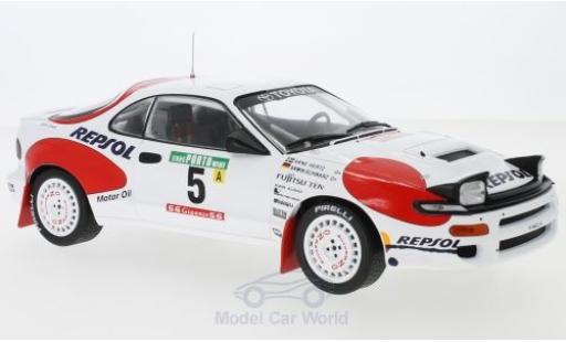 Modellautos Toyota Celica 1/18 IXO GT-Four ST185 No.5 Team Europe Rallye WM Rallye Portugal 1992 A.Schwarz/A.Hertz Toyota Celica 1/18 IXO GT-Four ST185 No.5 Team Europe Rallye WM Rallye Portugal 1992 A.Schwarz/A.Hertz modellautos