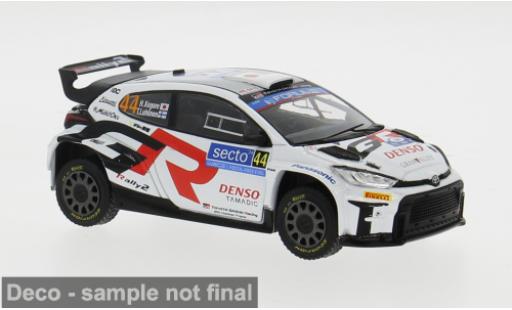 Modellautos Toyota Yaris 1/43 IXO GR Rally2 Rally WM Rally Finland 2024 #44 1:43 Toyota Yaris 1/43 IXO GR Rally2 Rally WM Rally Finland 2024 #44 1:43 modellautos