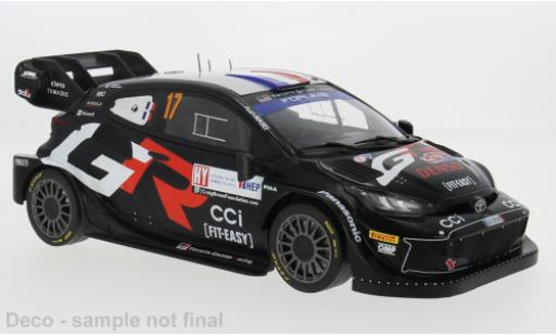 Modellautos Toyota Yaris 1/18 IXO Rally 1 No.17 WRC Rally Croatia 2024 1:18 Toyota Yaris 1/18 IXO Rally 1 No.17 WRC Rally Croatia 2024 1:18 modellautos