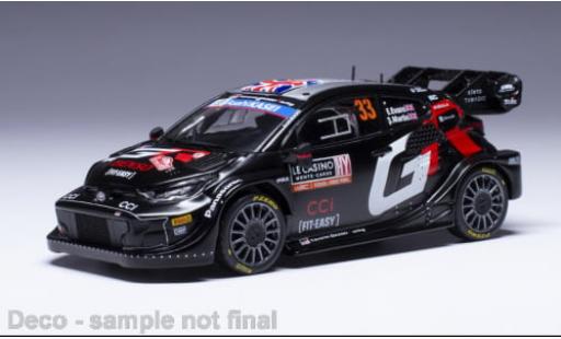 Toyota Yaris 1/43 IXO Rally 1 No.33 WRC Rallye Monte Carlo 2024 1:43 modellautos