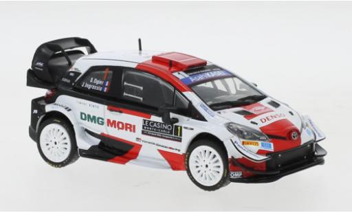 Modellautos Toyota Yaris 1/43 IXO WRC No.1 Rallye WM Rally Monte Carlo 2021 S.Ogier/J.Ingrassia Toyota Yaris 1/43 IXO WRC No.1 Rallye WM Rally Monte Carlo 2021 S.Ogier/J.Ingrassia modellautos