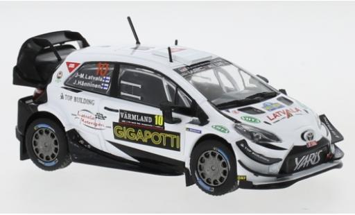 Modellautos Toyota Yaris 1/43 IXO WRC No.10 Gazoo Racing WRC Rally Schweden 2020 J-M.Latvala/J.Hänninen Toyota Yaris 1/43 IXO WRC No.10 Gazoo Racing WRC Rally Schweden 2020 J-M.Latvala/J.Hänninen modellautos