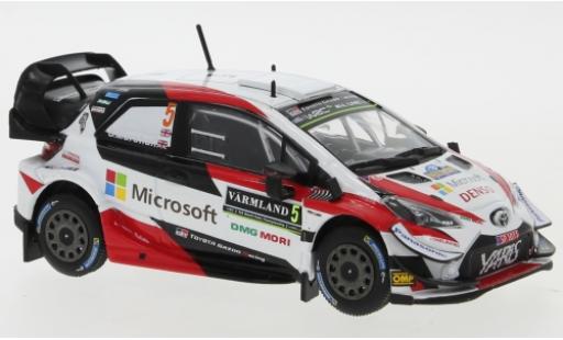 Modellautos Toyota Yaris 1/43 IXO WRC No.5 Gazoo Racing Microsoft WRC Rally Schweden 2019 K.Meeke/S.Marshall Toyota Yaris 1/43 IXO WRC No.5 Gazoo Racing Microsoft WRC Rally Schweden 2019 K.Meeke/S.Marshall modellautos