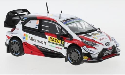 Modellautos Toyota Yaris 1/43 IXO WRC No.8 Microsoft Rallye WM Rally Catalunya 2019 O.Tänak/M.Järveoja Toyota Yaris 1/43 IXO WRC No.8 Microsoft Rallye WM Rally Catalunya 2019 O.Tänak/M.Järveoja modellautos