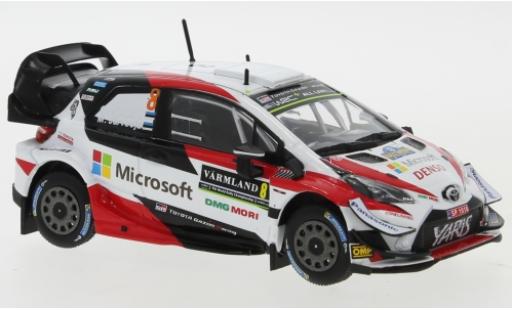 Modellautos Toyota Yaris 1/43 IXO WRC No.8 Gazoo Racing Microsoft WRC Rallye Schweden 2019 O.Tänak/M.Jarveoja Toyota Yaris 1/43 IXO WRC No.8 Gazoo Racing Microsoft WRC Rallye Schweden 2019 O.Tänak/M.Jarveoja modellautos