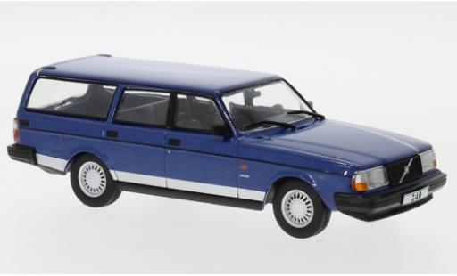 Modellautos Volvo 240 1/43 IXO Polar mettalic blau 1988 Volvo 240 1/43 IXO Polar mettalic blau 1988 modellautos