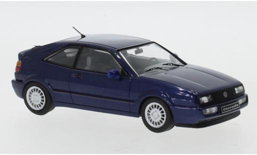 Modellautos Volkswagen Corrado 1/43 IXO G60 mettalic blau 1989 Volkswagen Corrado 1/43 IXO G60 mettalic blau 1989 modellautos