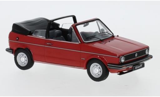 Modellautos Volkswagen Golf 1/43 IXO I Cabriolet rot 1981 Volkswagen Golf 1/43 IXO I Cabriolet rot 1981 modellautos
