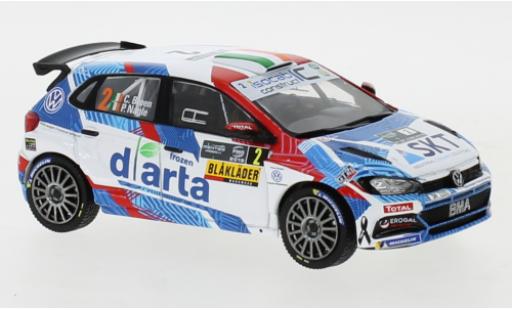 Modellautos Volkswagen Polo 1/43 IXO GTI R5 No.2 Rallye Ypres 2019 C.Breen/P.Nagle Volkswagen Polo 1/43 IXO GTI R5 No.2 Rallye Ypres 2019 C.Breen/P.Nagle modellautos