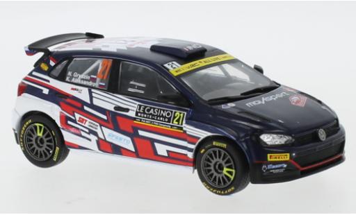Modellautos Volkswagen Polo 1/43 IXO GTI R5 No.21 Rally Monte Carlo 2021 N.Gryazin/K.Aleksandrov Volkswagen Polo 1/43 IXO GTI R5 No.21 Rally Monte Carlo 2021 N.Gryazin/K.Aleksandrov modellautos