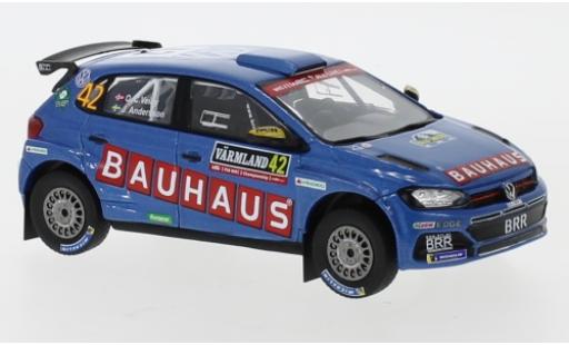 Modellautos Volkswagen Polo 1/43 IXO GTI R5 No.42 Bauhaus Rallye WM Rallye Schweden 2019 O.Veiby/J.Andersson Volkswagen Polo 1/43 IXO GTI R5 No.42 Bauhaus Rallye WM Rallye Schweden 2019 O.Veiby/J.Andersson modellautos