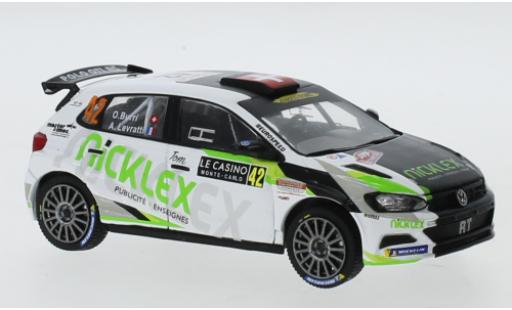 Modellautos Volkswagen Polo 1/43 IXO GTI R5 No.42 Rallye WM Rallye Monte Carlo 2020 O.Burri/A.Levratti Volkswagen Polo 1/43 IXO GTI R5 No.42 Rallye WM Rallye Monte Carlo 2020 O.Burri/A.Levratti modellautos