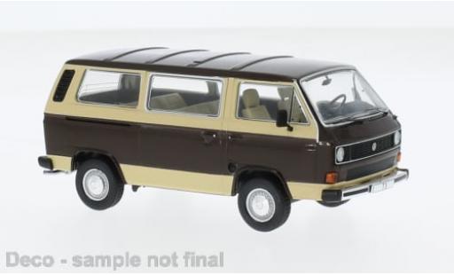 Modellautos Volkswagen T3 1/43 IXO Caravelle braun/beige 1981 1:43 Volkswagen T3 1/43 IXO Caravelle braun/beige 1981 1:43 modellautos