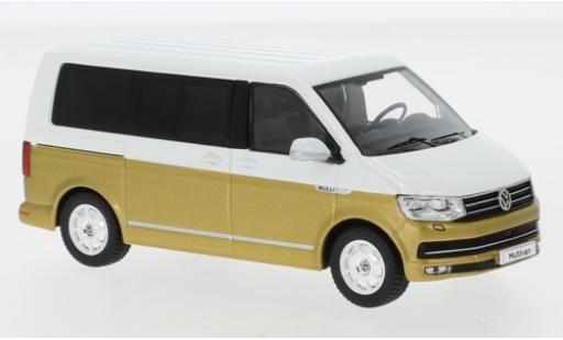 Modellautos Volkswagen T6 1/43 IXO Multivan weiss/gold 2017 Volkswagen T6 1/43 IXO Multivan weiss/gold 2017 modellautos