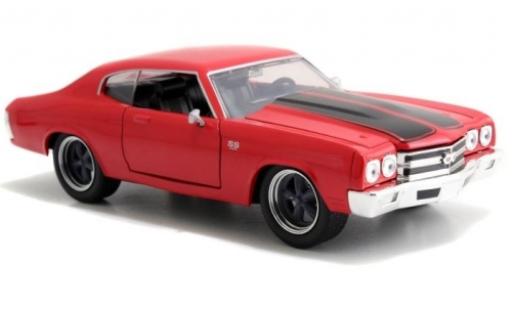 Chevrolet Chevelle 1/24 Jada Toys SS rot/schwarz Fast & Furious 1970 Doms sans Vitrine modellautos