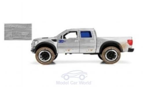 Modellautos Ford F-1 1/24 Jada Toys 50 SVT Raptor grau/blau 2011 mit Schmutzeffekt Ford F-1 1/24 Jada Toys 50 SVT Raptor grau/blau 2011 mit Schmutzeffekt modellautos