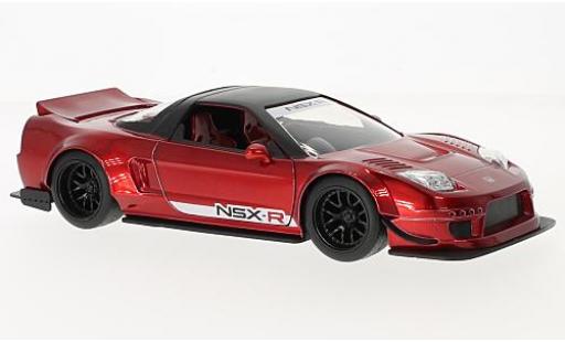 Modellautos Honda NSX 1/24 Jada Toys Type-R mettalic rot/schwarz RHD 2002 Japan Spec - Widebody Honda NSX 1/24 Jada Toys Type-R mettalic rot/schwarz RHD 2002 Japan Spec - Widebody modellautos
