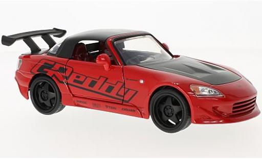 Modellautos Honda S2000 1/24 Jada Toys rot/schwarz 2001 Honda S2000 1/24 Jada Toys rot/schwarz 2001 modellautos