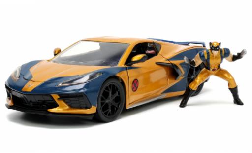 Modellautos Chevrolet Corvette 1/24 Jada Toys (C8) Stingray Marvel Avengers - X-Men Wolverin 2020 Chevrolet Corvette 1/24 Jada Toys (C8) Stingray Marvel Avengers - X-Men Wolverin 2020 modellautos
