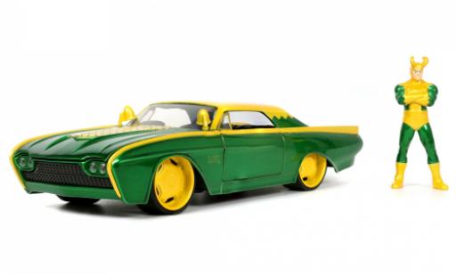 Modellautos Ford Thunderbird 1/24 Jada Toys Jada Marvel Avengers - Loki 1963 Ford Thunderbird 1/24 Jada Toys Jada Marvel Avengers - Loki 1963 modellautos
